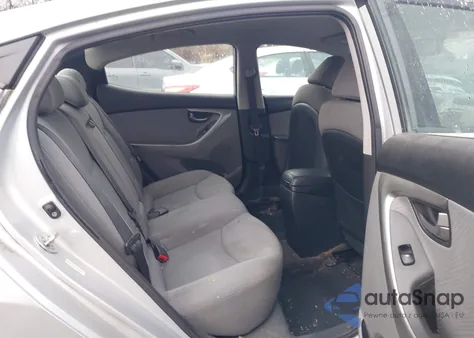 2013 Hyundai Elantra Gls из США, поврежденный, VIN KMHDH4AE0DU846392